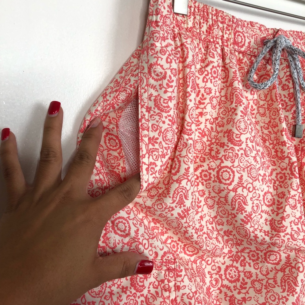 NWT Exist Swim Coral Printed Swim Trunks - Picture 4 of 6